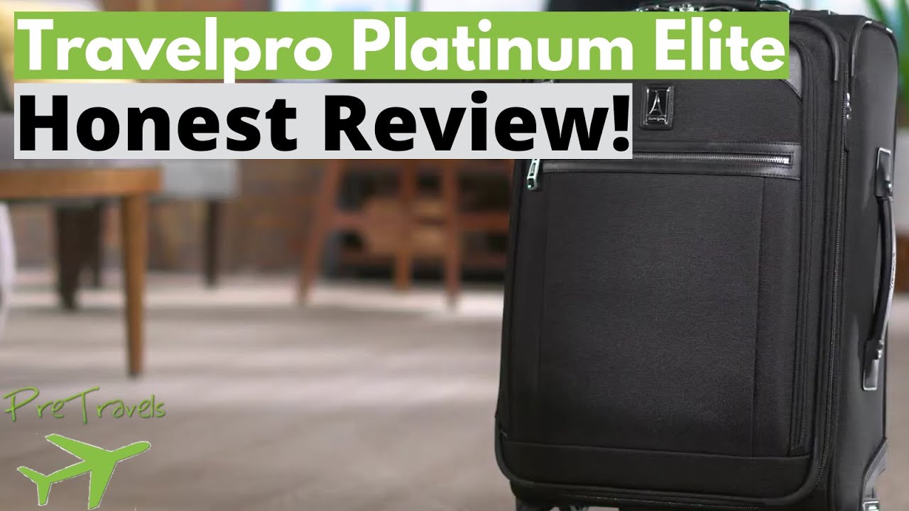 Обзор расширяемой сумки-спиннера Travelpro Platinum Elite! Лучшая цена на ручную кладь!
