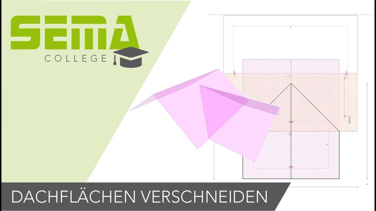 Tipps & Tricks:  Dachfl&auml;chen miteinander verschneiden