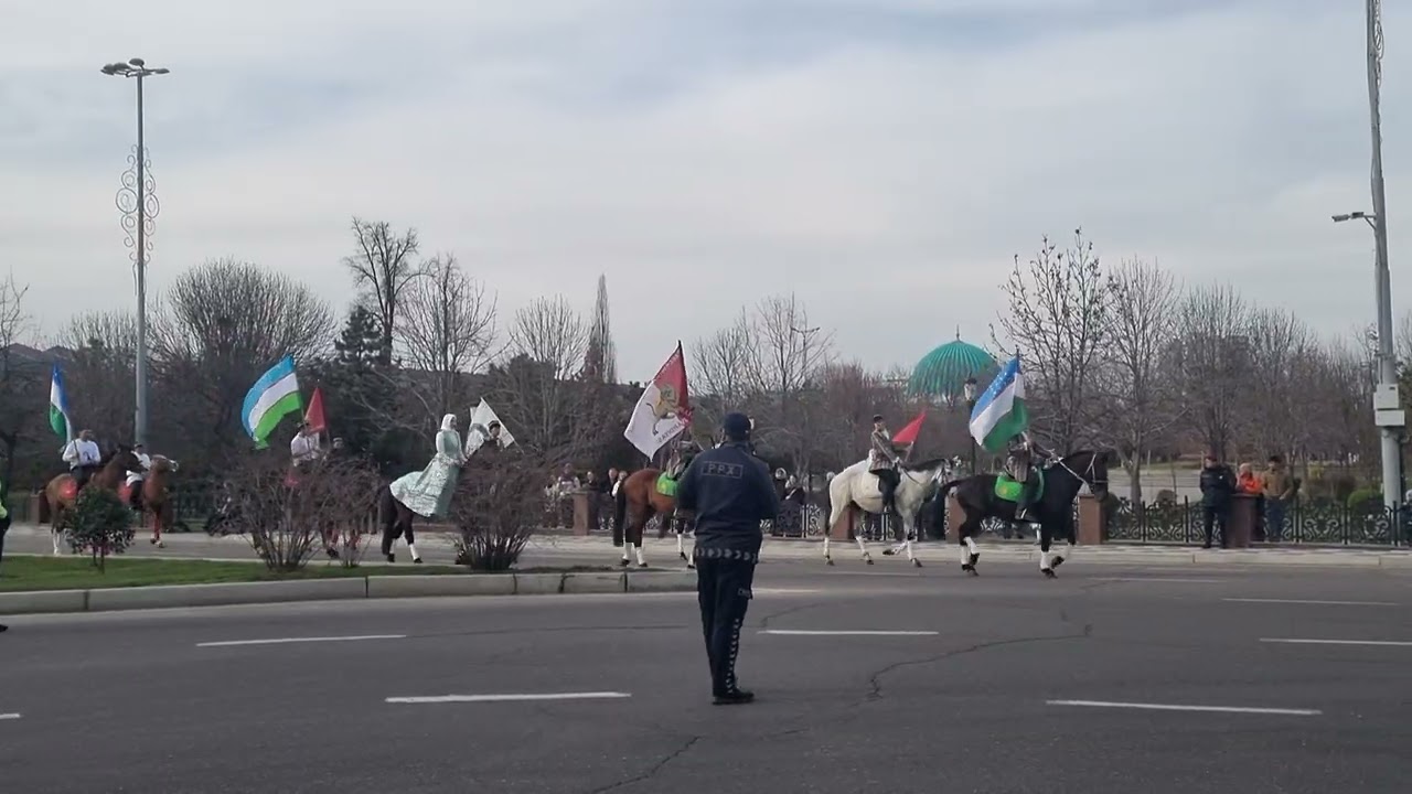 Конный парад в честь навруза 2026. #выходные  #путешествия #travel  #семья 
