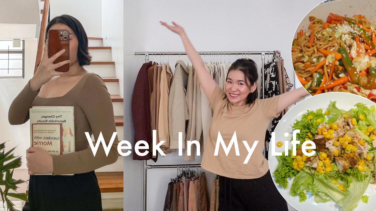 Week In My Life | fave books, organizing clothes, yakisoba recipe, iphone surprise for kingzie!