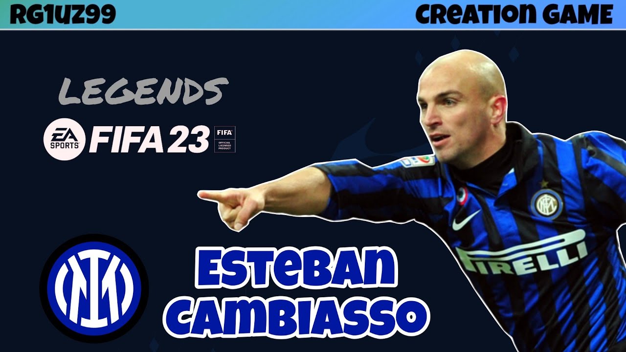 FIFA 23 | HOW TO CREATE ESTEBAN CAMBIASSO ON FIFA 23 | ITA_PS5