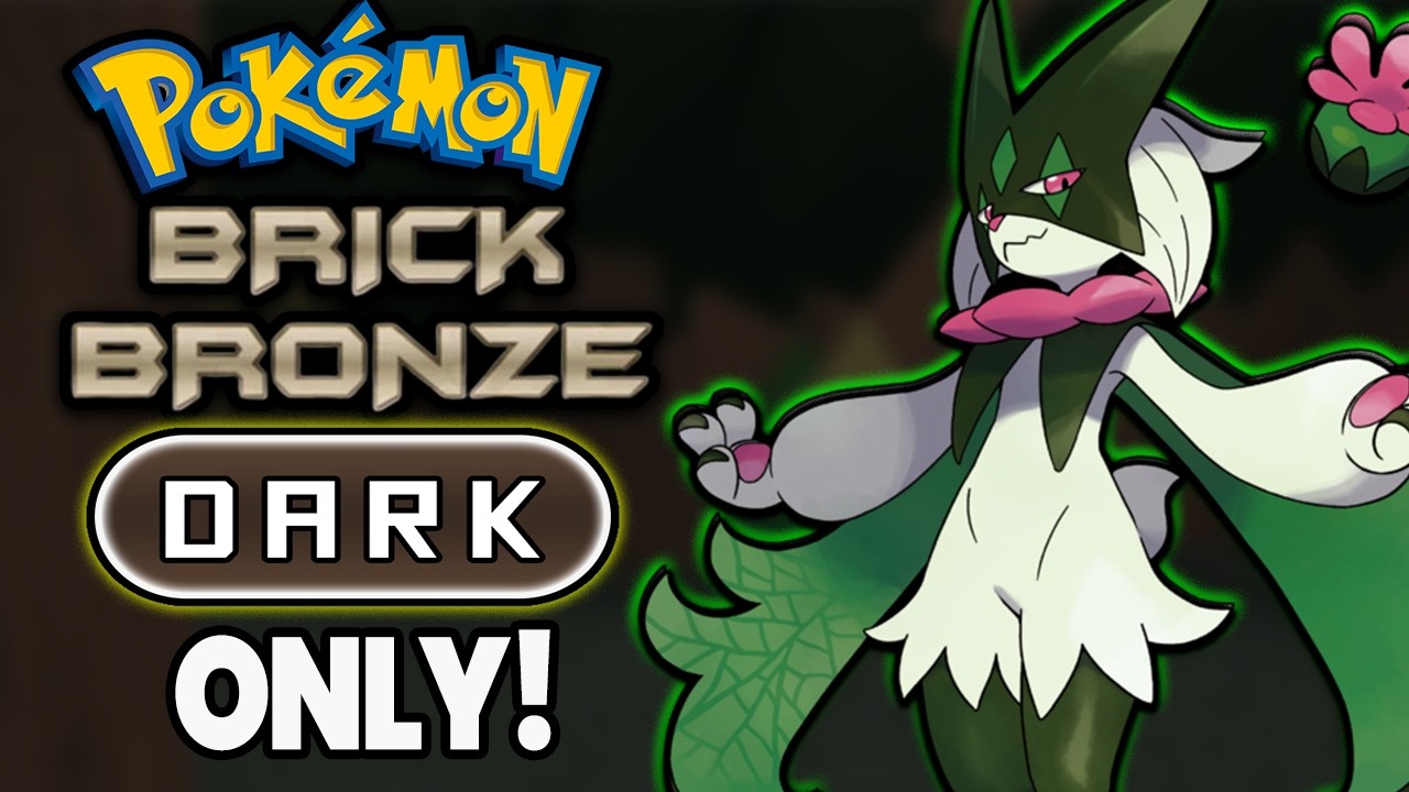 Pokémon Brick Bronze Hardcore Nuzlocke - Dark Types ONLY!
