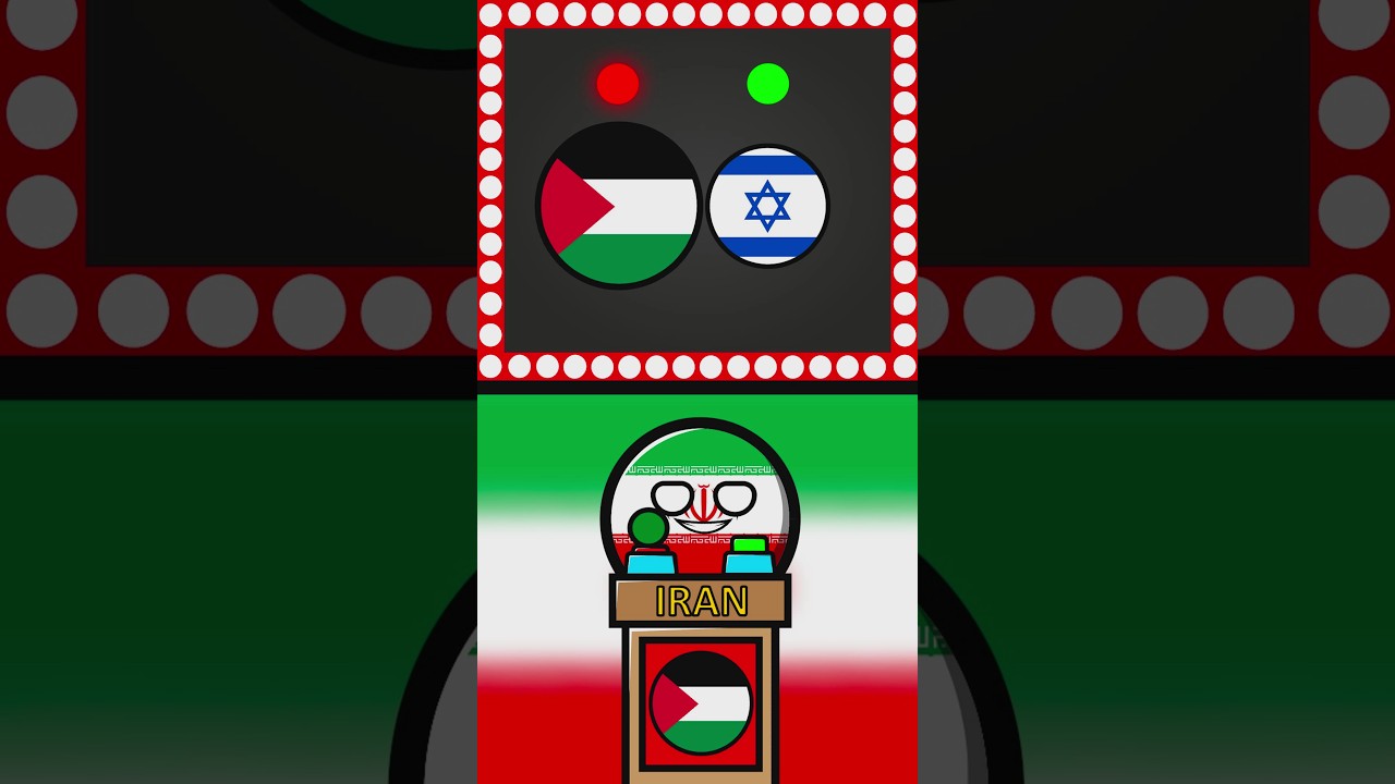 IRAN Choices: 🔴or🟢 #countryballs