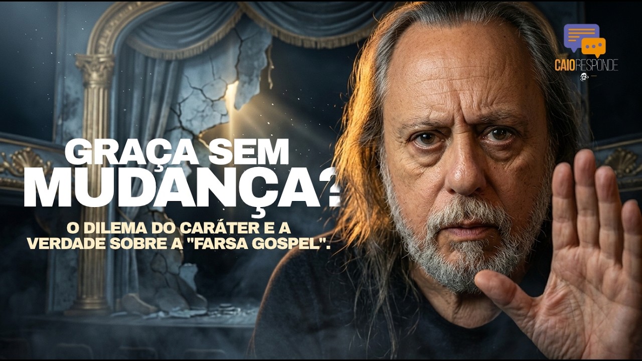#CAIOFABIORESPONDE 3: GRAÇA SEM MUDANÇA? O dilema do caráter e a verdade sobre a 'farsa gospel'.
