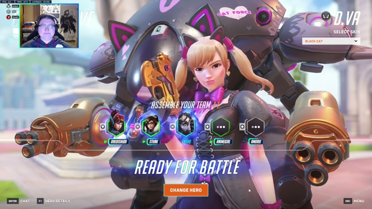 Competitive Overwatch 2 | Circuit Royal | 3-Stack | Tank Plat 4