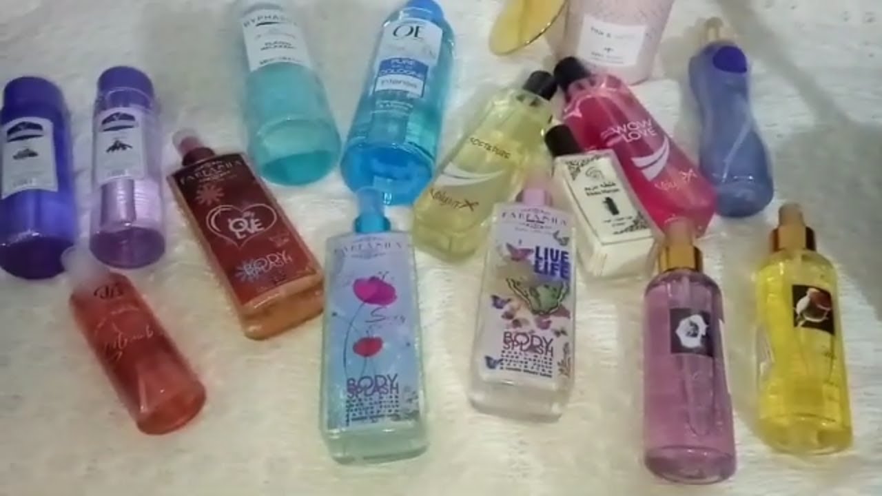 Ma collection de brumes💖 مجموعة عطوري الخاصة بالجسم