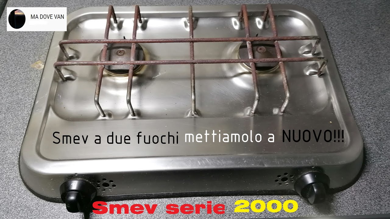 Camper & Van manutenzione piano cottura Smev