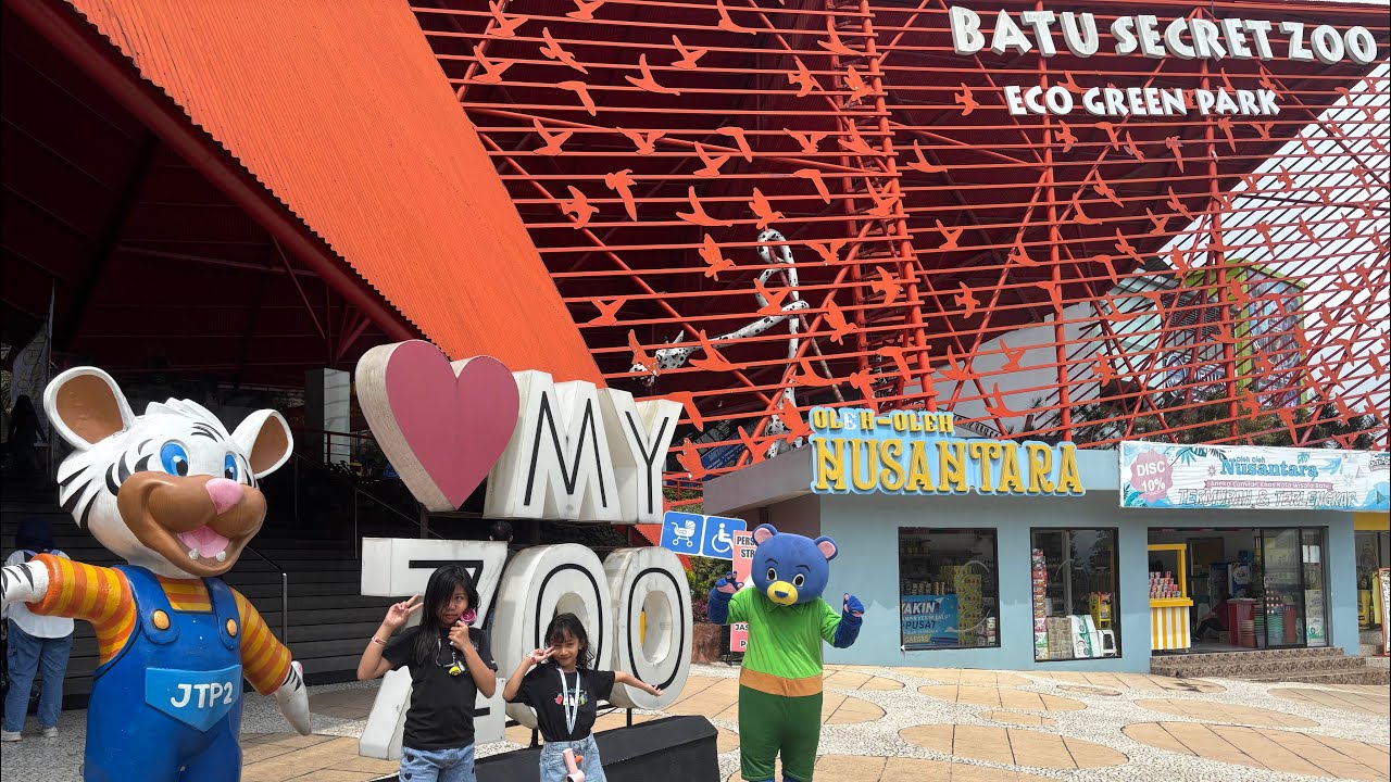 Kalandra dan Calluella Berlibur ke Batu Secret Zoo Jatim Park 2