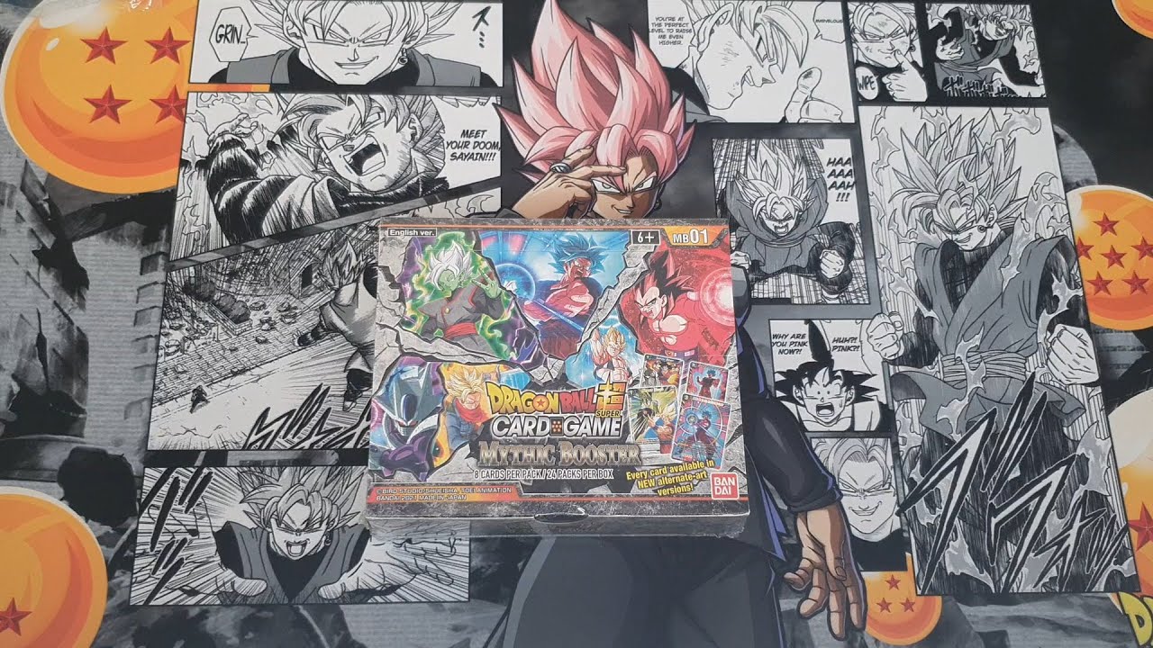 Another Secret Rare!!! Dragon Ball Super Card Game  Mythic Booster!