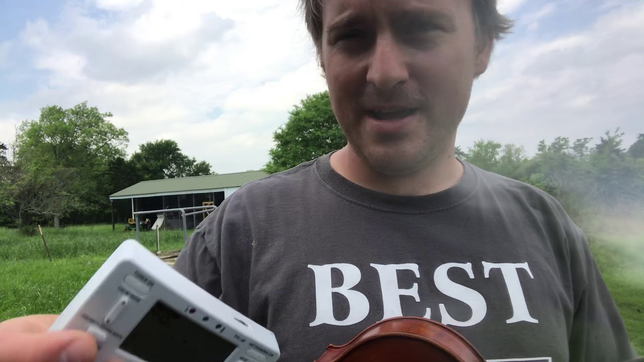 How to Tune With a Violin With Pegs With a Tuner