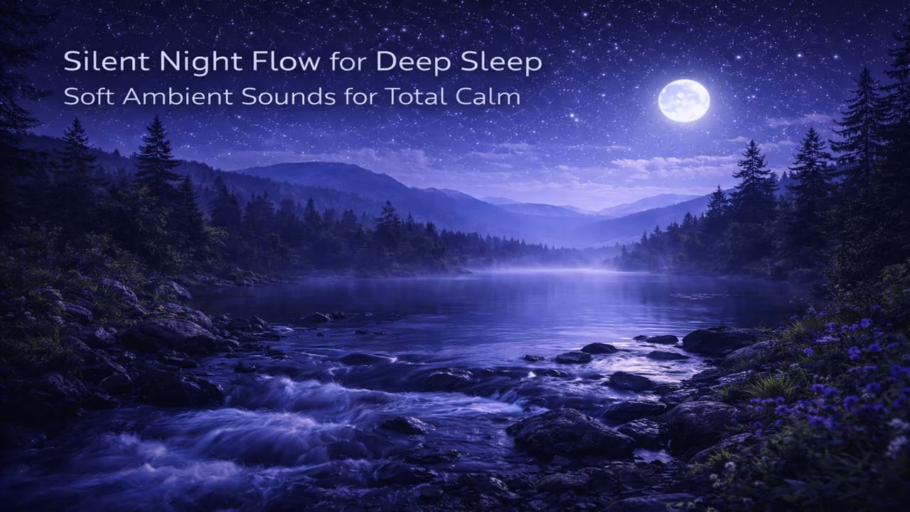 Silent Night Flow for Deep Sleep | Soft Ambient Sounds for Total Calm