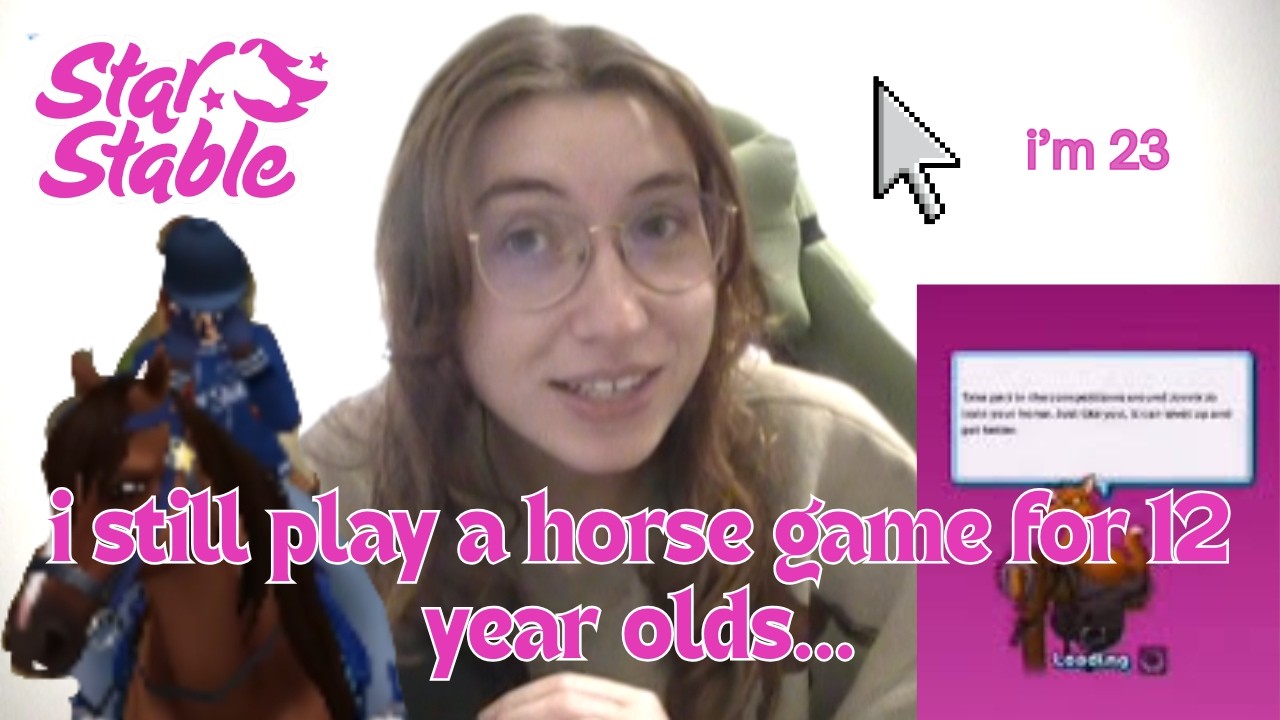 i still play a horse game for 12 year olds... | star stable online