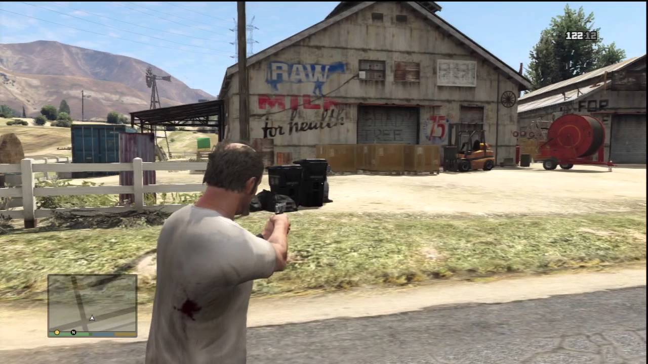 Grand Theft Auto V Gameplay: Destroying The O'Neil Brother's Meth Lab