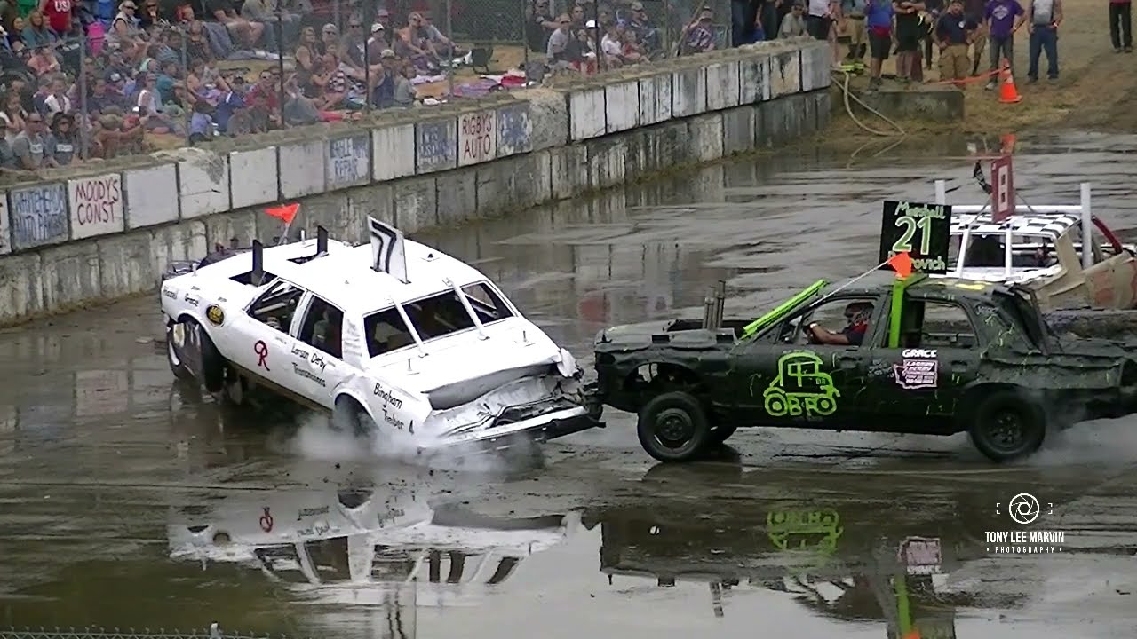 Forks Washington 4th Of July Demolition Derby - HEAT 1