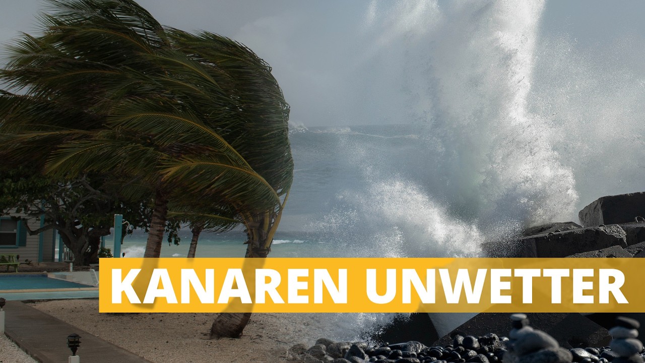 Achtung Urlauber: Regenmassen auf Kanaren und Madeira erwartet!