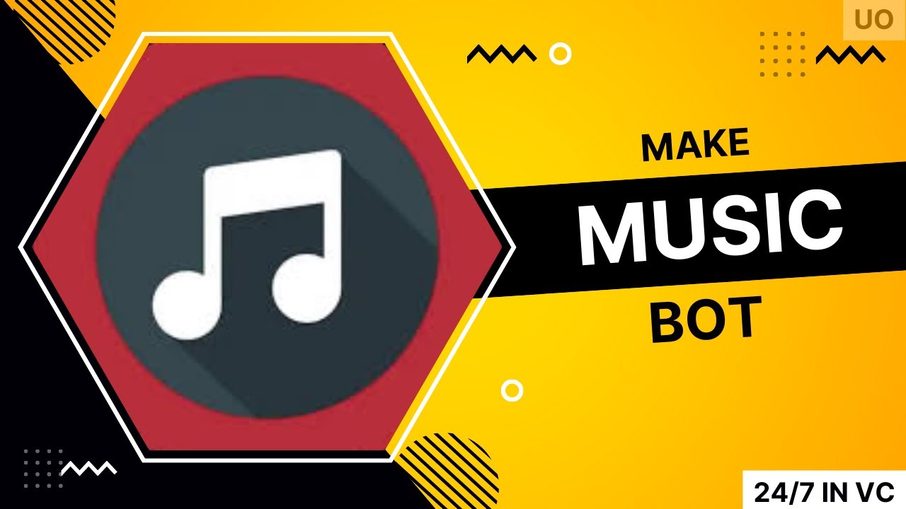 How to make music bot | 24/7 in VC | Prefix & Slash | Uo