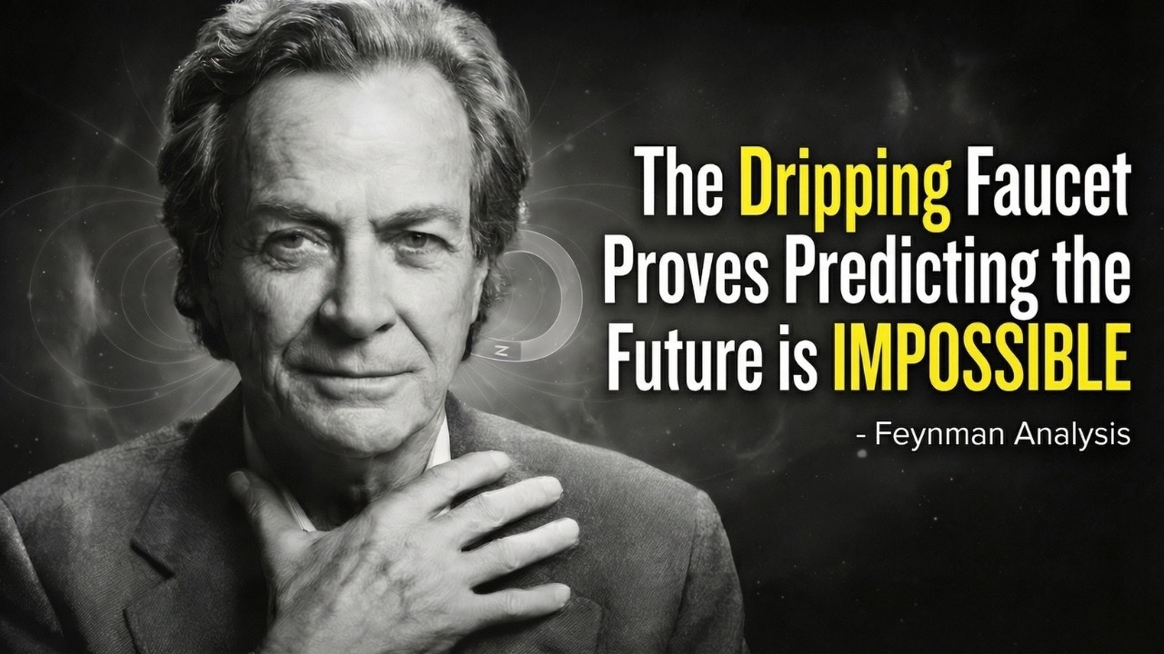 The Dripping Faucet Proves Predicting the Future is IMPOSSIBLE - Feynman Analysis