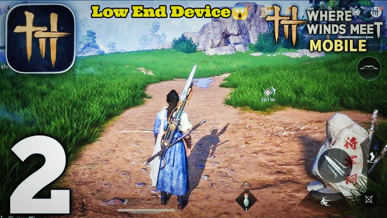 Where winds meet mobile gameplay part 2 | Where winds meet gameplay low end device😱
