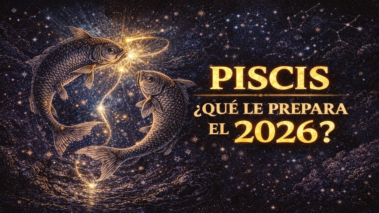 Piscis♓: ¿Qué le prepara el 2026? El año en que el universo hablará a tu alma