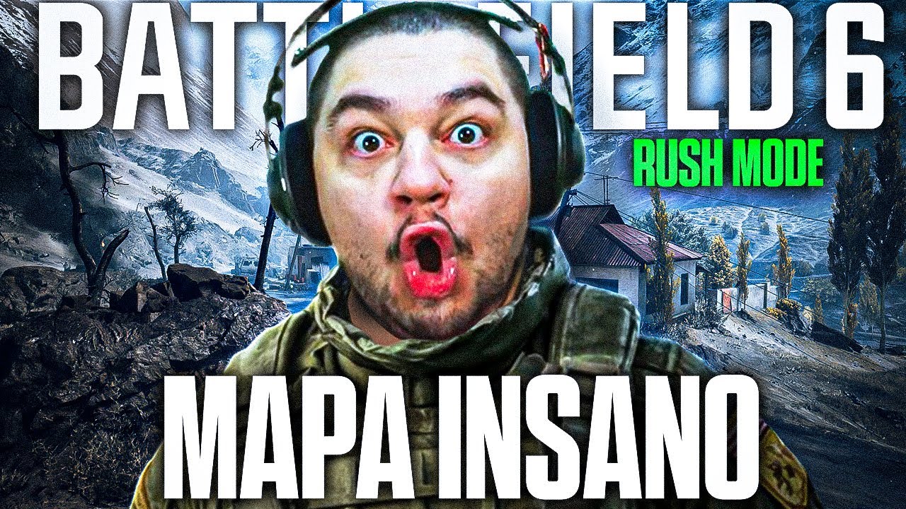 PRIMEIRA PARTIDA NO MODO RUSH NO BATTLEFIELD 6