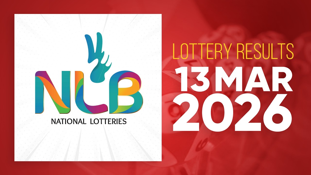 NLB Live Lottery Draw (2026-03-13) | 09.30 PM