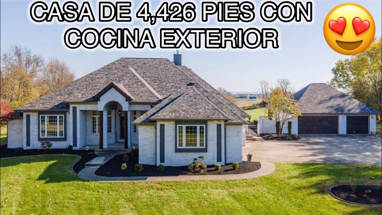 ‼️VENDO CASA IMPRESIONANTE con COCINA EXTERIOR - RECORRIDO por la CASA‼️