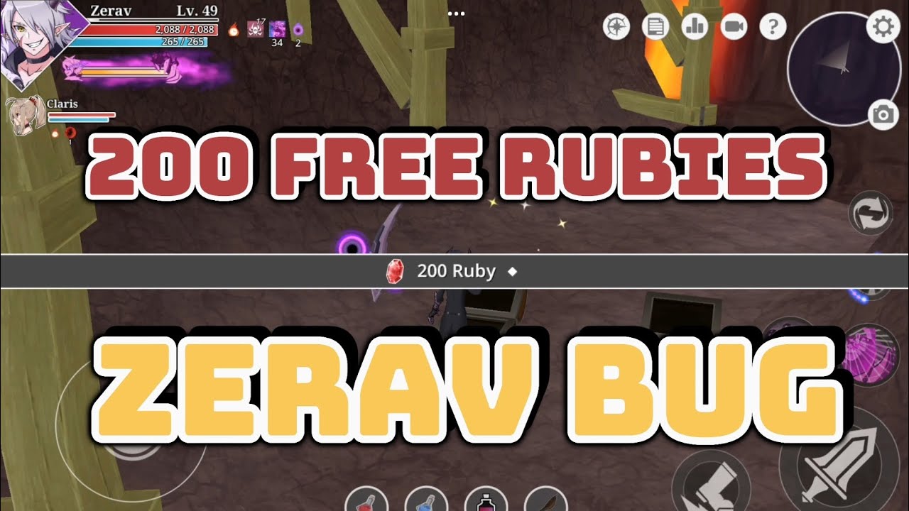 Zerav Bug Free 200 Rubies Location  in Epic Conquest 2