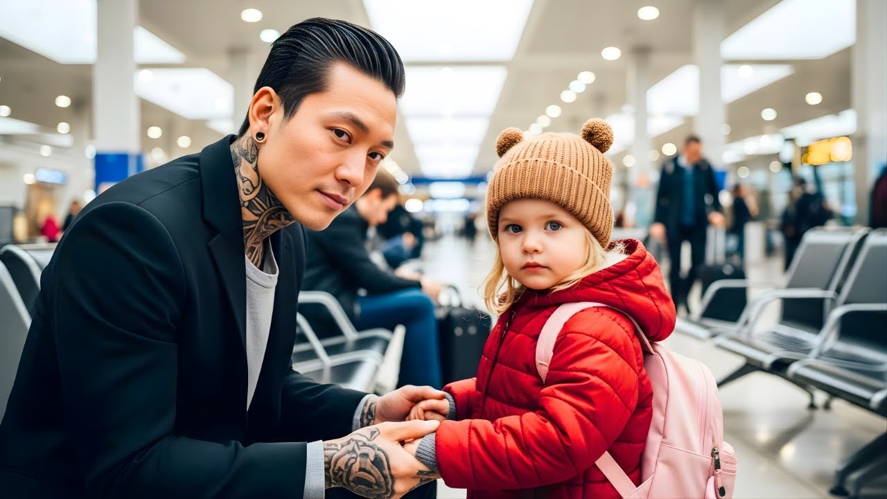 “ARE YOU LOST TOO, MISTER?” ASKED LITTLE GIRL TO KOREAN MAFIA BOSS AT THE AIRPORT—WHAT HE DID NEXT …