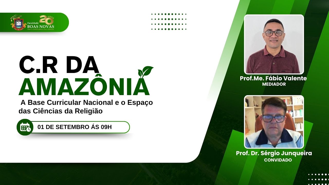 CR da Amazônia: A Base Curricular Nacional e o Espaço das Ciências da Religião