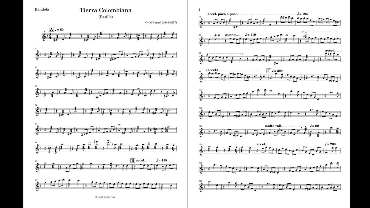 Tierra colombiana - Oriol Rangel 