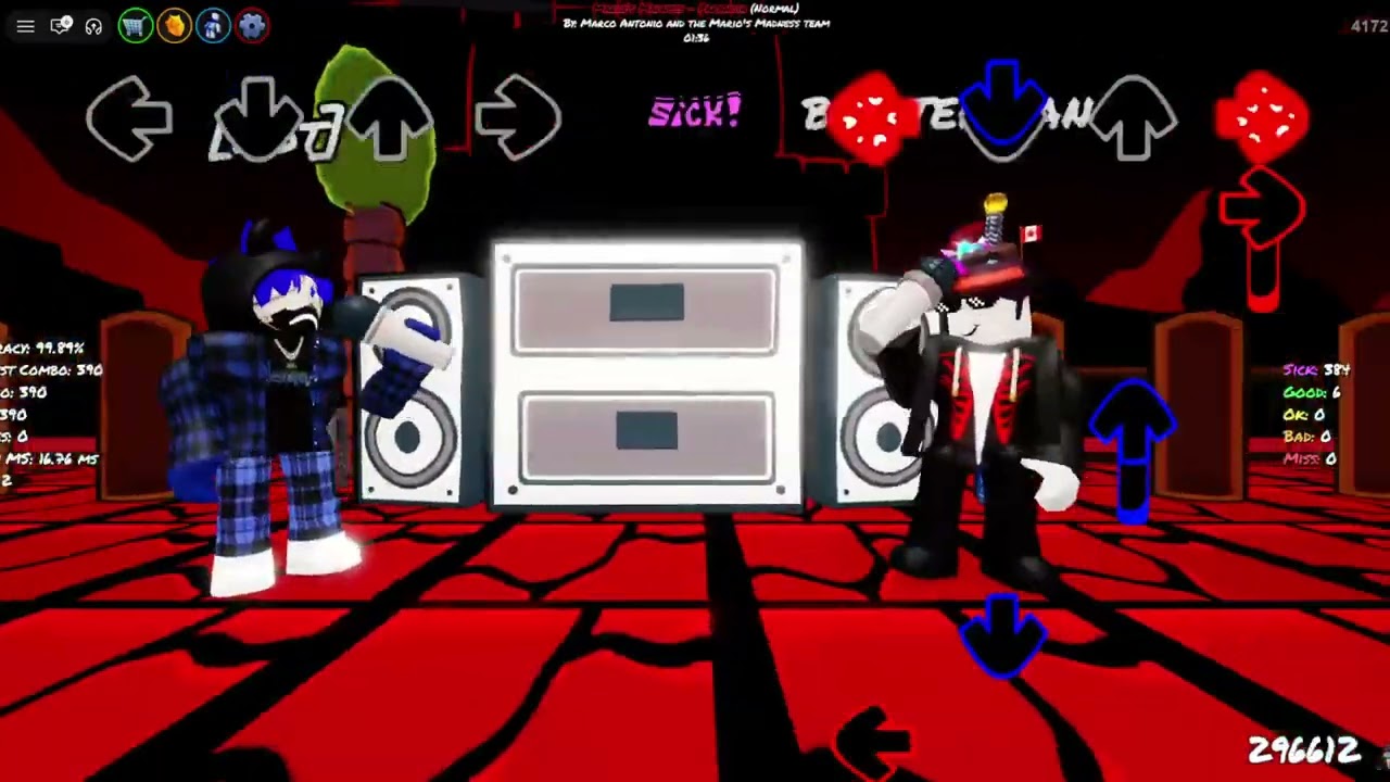 Roblox Funky Friday - Paranoia - Song #26