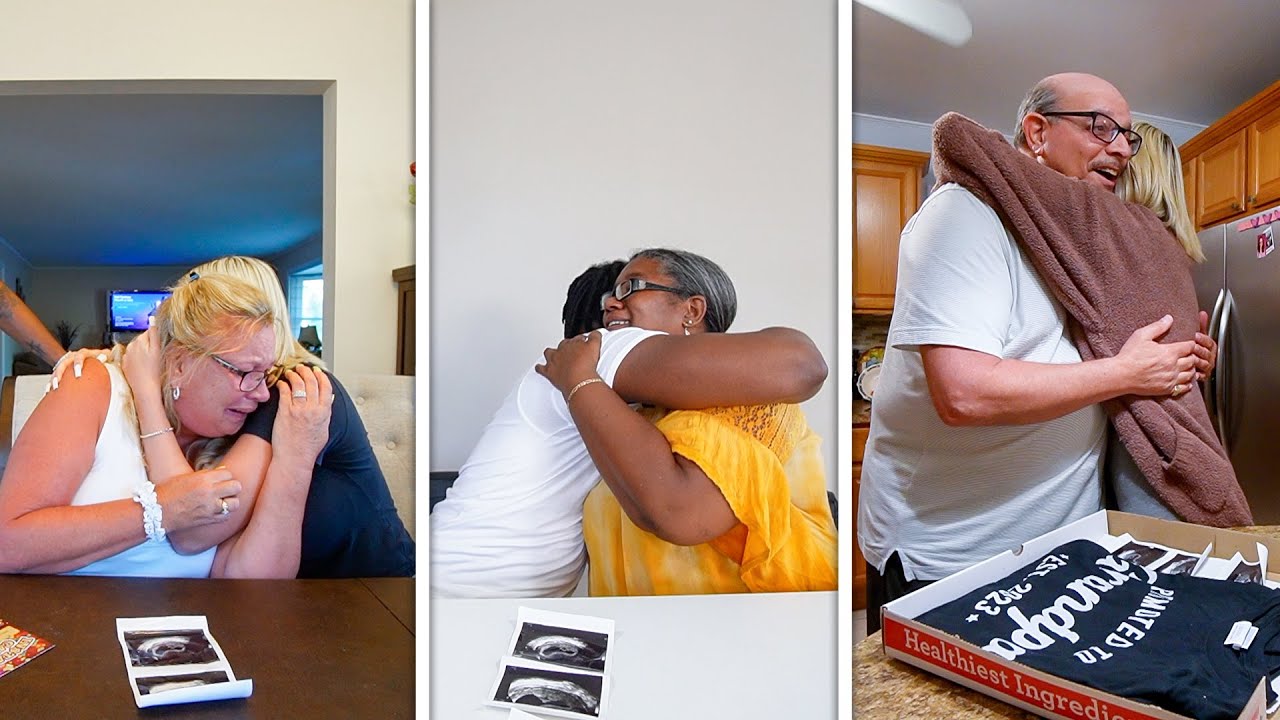 TELLING OUR PARENTS WE'RE HAVING A BABY! *emotional*