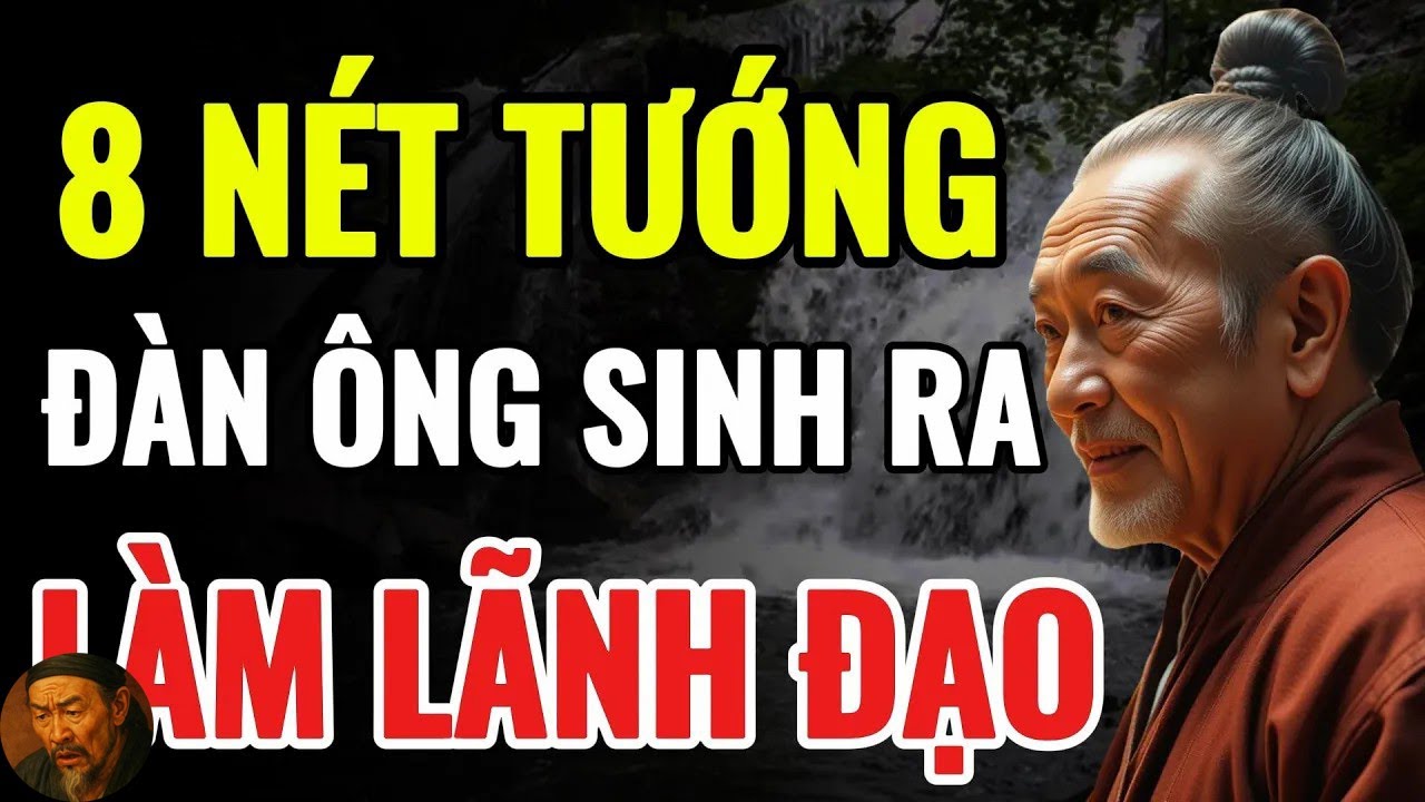 Cổ Nhân Dạy   8 NÉT TƯỚNG ĐÀN ÔNG SINH RA ĐỂ LÀM LÃNH ĐẠO   Triết Lý Cuộc Sống