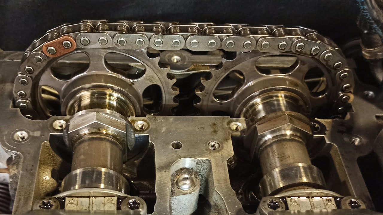 Replacement timing chain Mercedes OM651 W204 part2