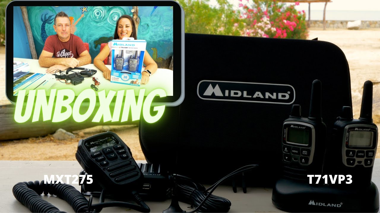 Midland T71VP3 Walkie Talkie and MicroMobile MXT275 Unboxing | The Motorhome Experiment