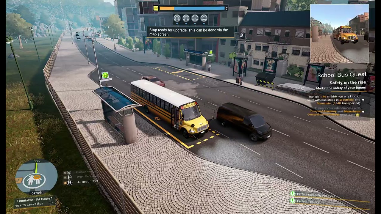 Bus simulator 21- safety on the rise part 1 in Seaside valley