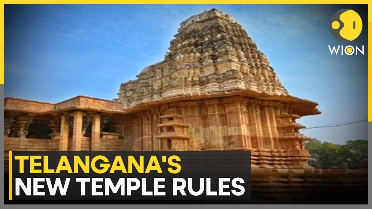 India: Telangana to Frame New Temple Rules, CM Revanth Reddy Issues Order | WION