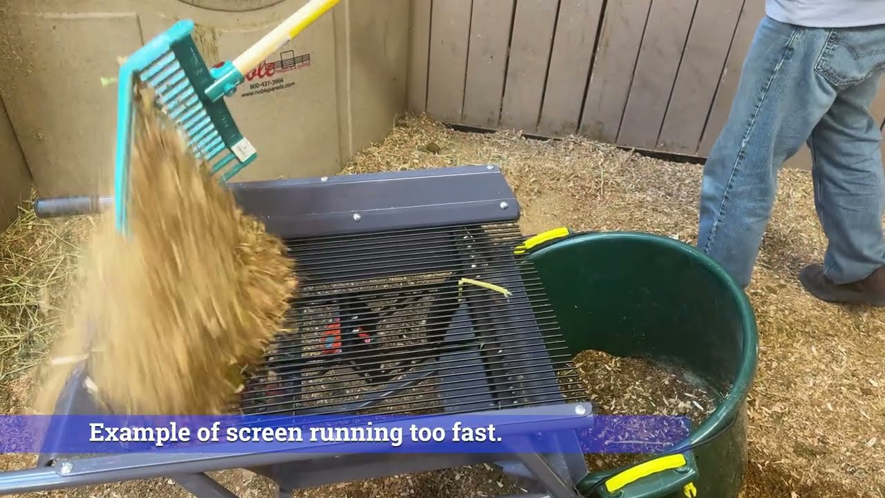 Getting Started with the Smart Sifter Pro Stall Cleaning Device