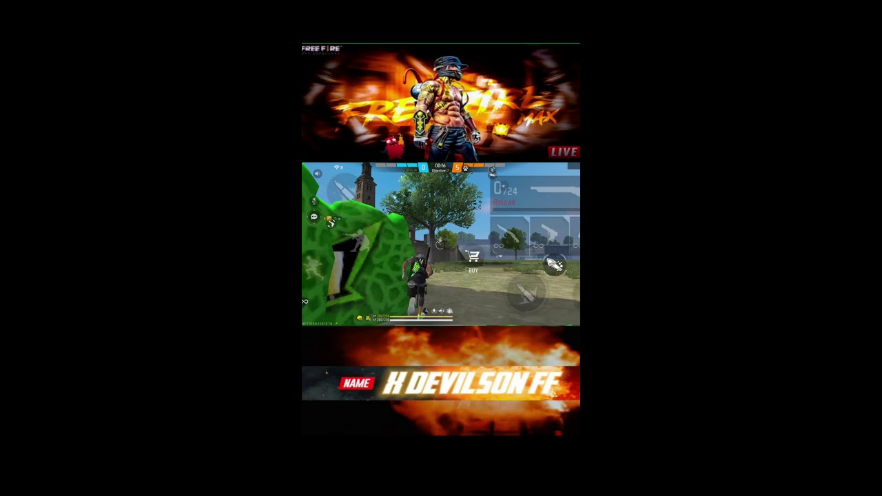 🇧🇷💢☝️ free fire  m x devilson ff 👹