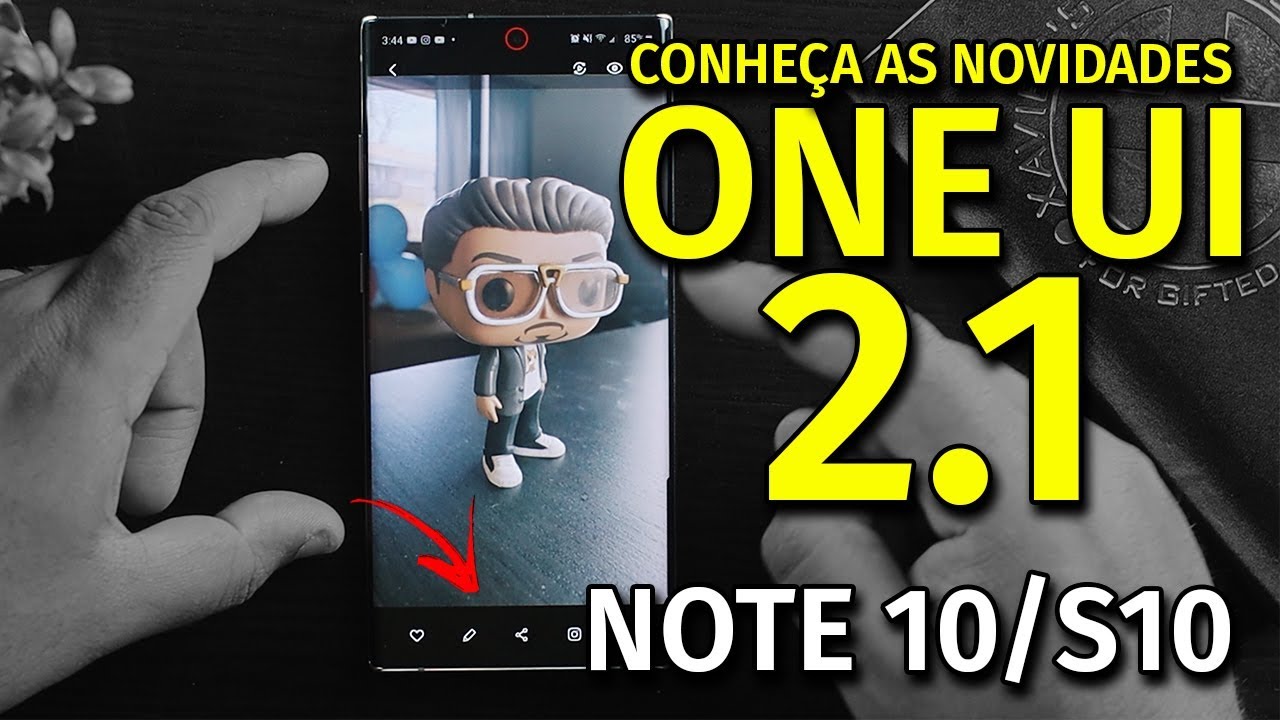 SAMSUNG Note 10/S10 - One UI 2.1 TOP FUNÇÕES E NOVIDADES