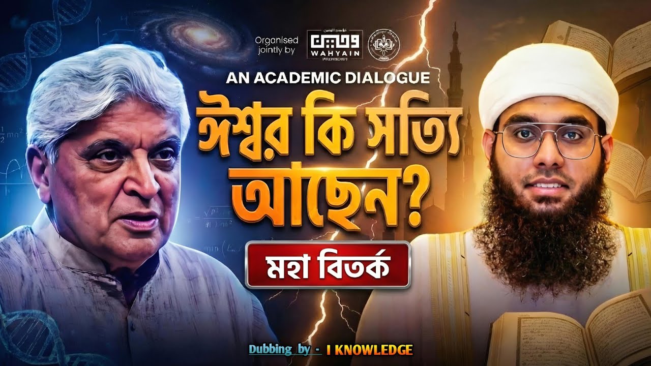 🔥 Does God Exist ? Mufti Shamail Nadwi Vs Javed Akhter | In Bengali 