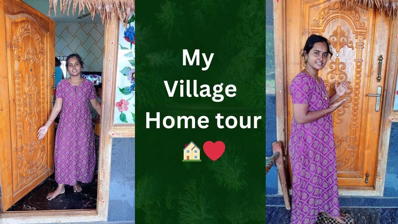 எங்க கிராமத்து வீடு இதுதான் ❤️ /village Home tour 🔥 