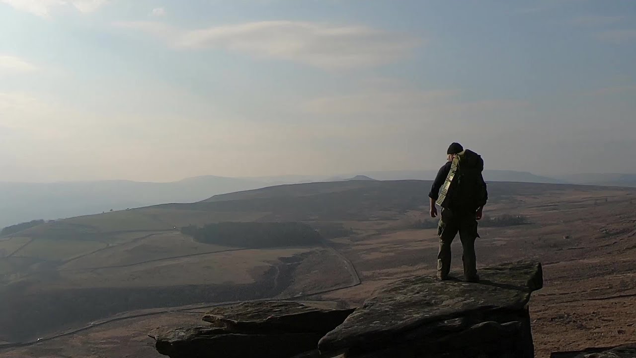 Bivvy Camping On A Cave Balcony - In The Peak District