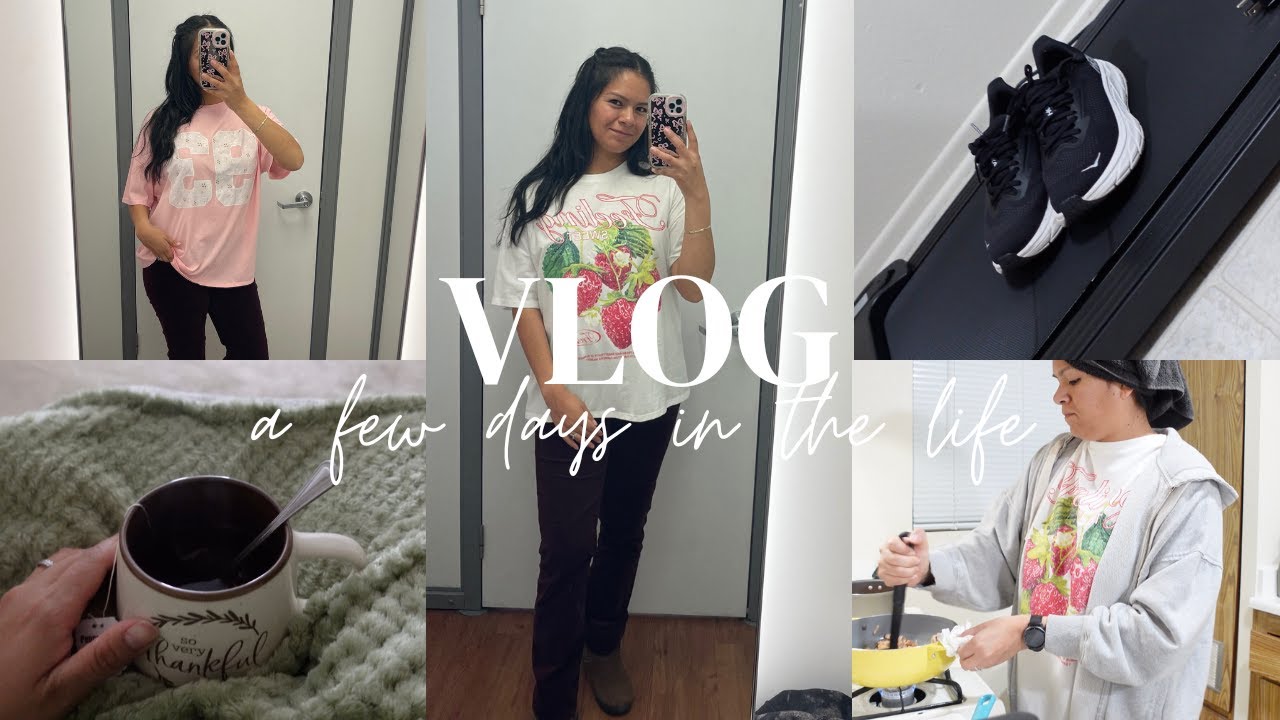 VLOG 🎀 Few days in the life| cooking, hair cut, working out