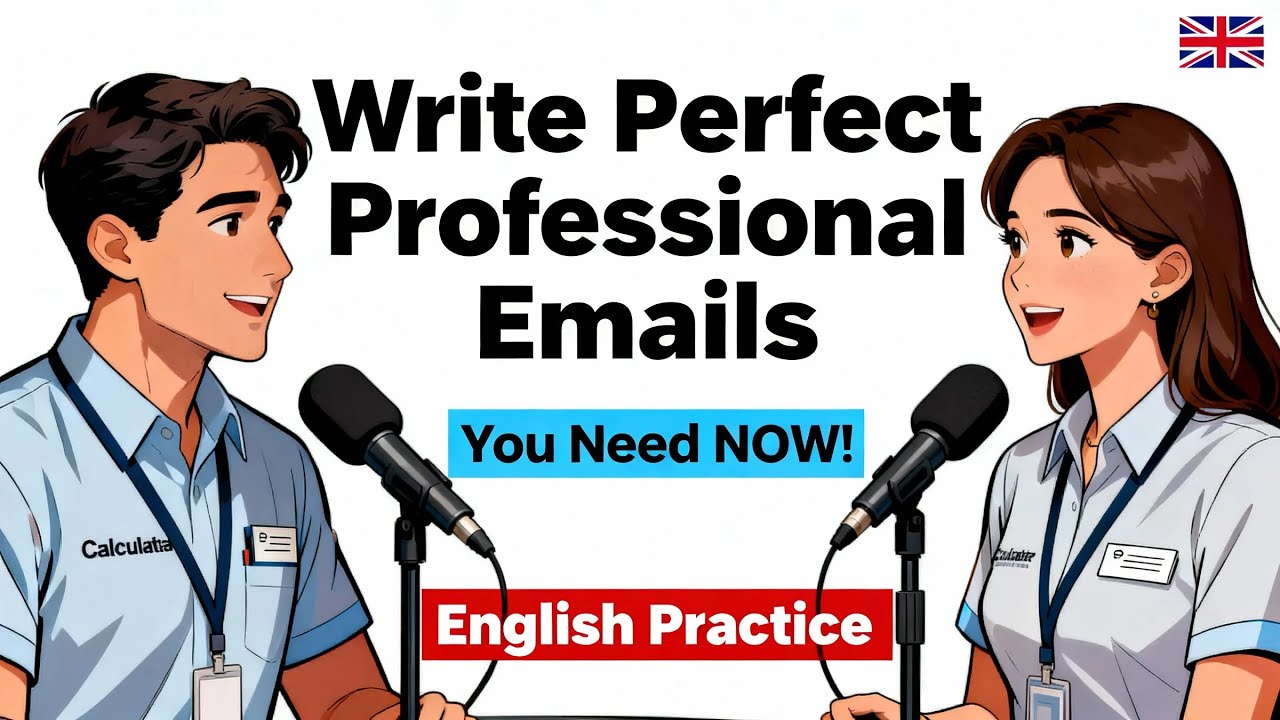 How to Learn English | Write Perfect Professional Emails -  You Need NOW! | English Speaking