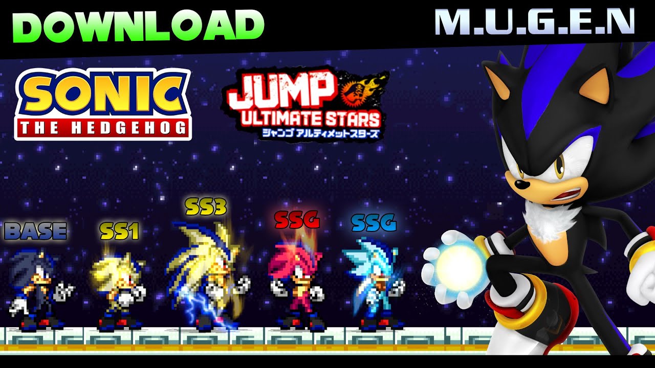 [Download] Sonow (DBS) Edit (Base,SS1,SS3,SSG,SSB) M.U.G.E.N