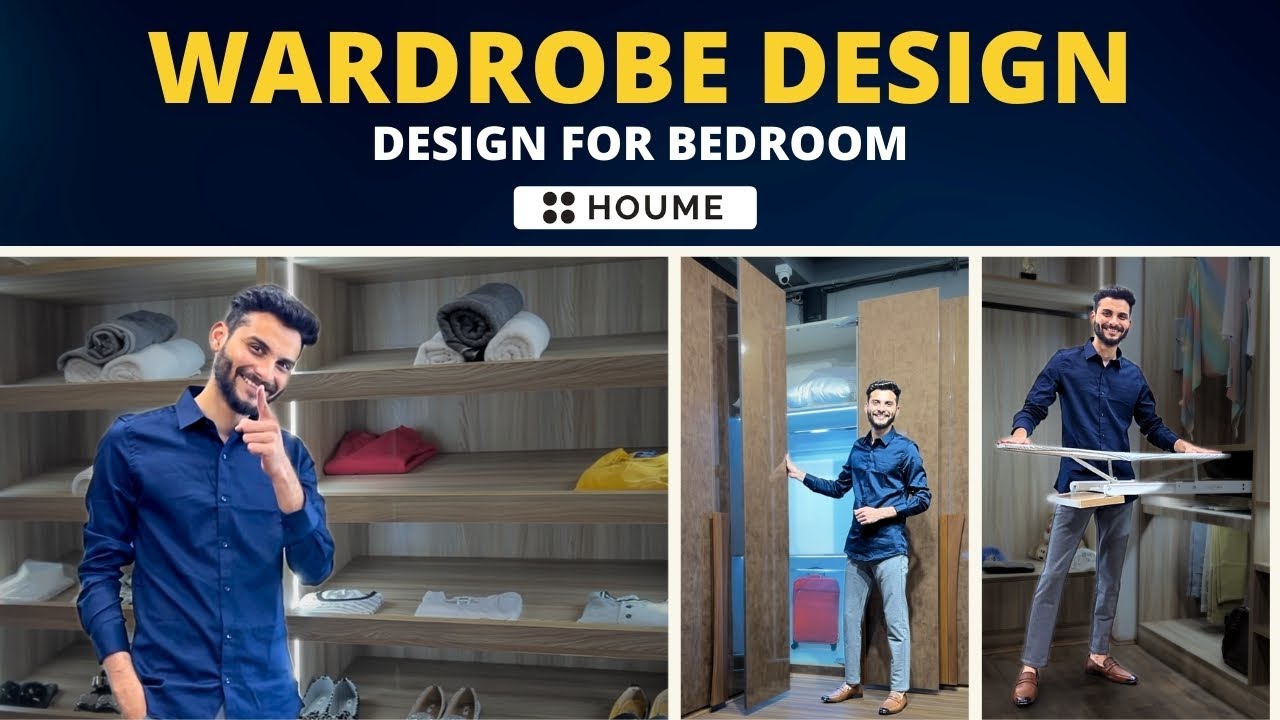 Wardrobe design for bedroom in Hindi for Indian Home Interior design