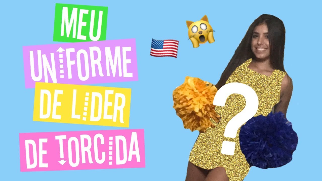 Meu uniforme de líder de torcida EUA