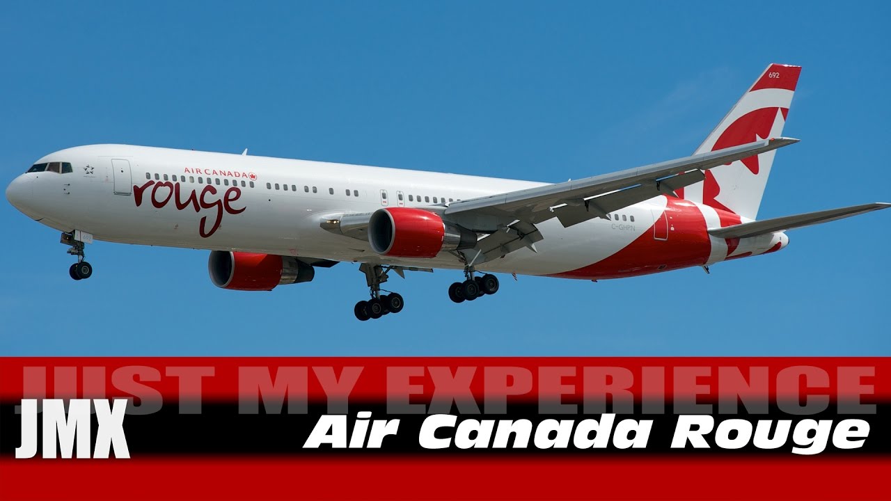 Just My Experience - Air Canada Rouge Review