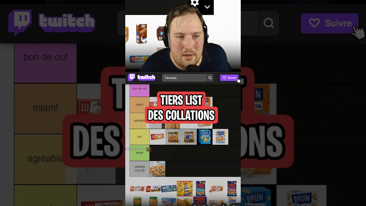 Qui a un palais de doberman ? 🐶 (ft @Molokax, @Pearja et @dwight44954) #twitchfr #tierlist